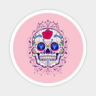 cool skull candy Magnet